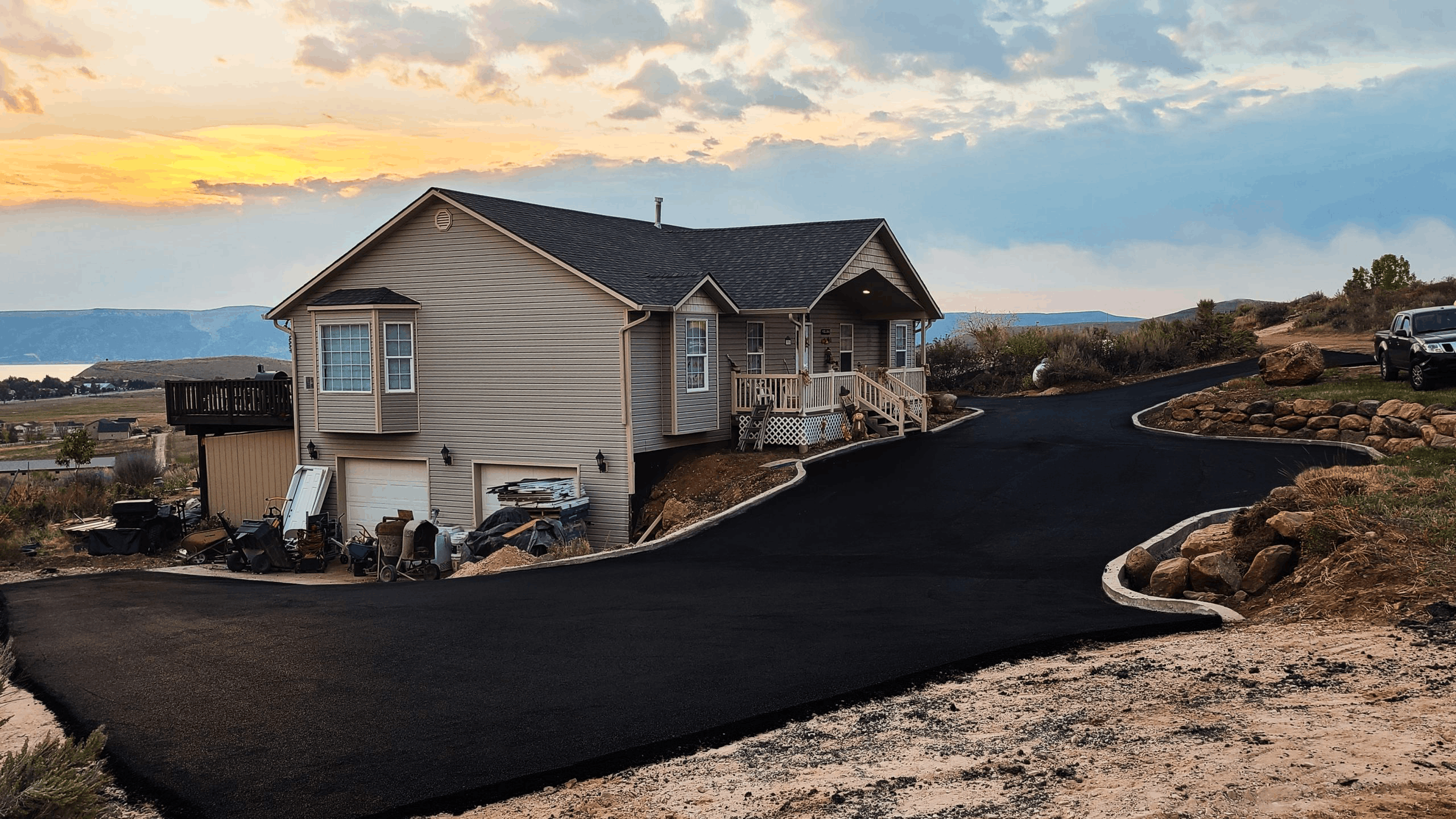 commercial asphalt paving idaho